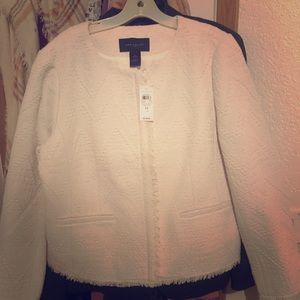 White brand new blazer